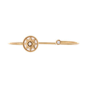Christian Dior Rose des Vents Cuff Bracelet